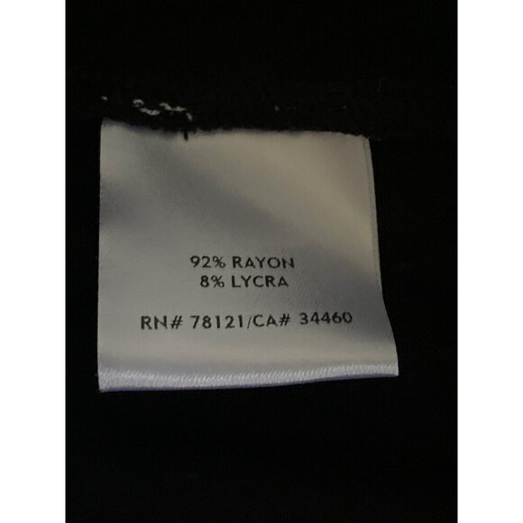 Eileen Fisher Firefly Viscose Jersey Dress w/ Back Cutout, Women's Size L - Picture 11 of 12